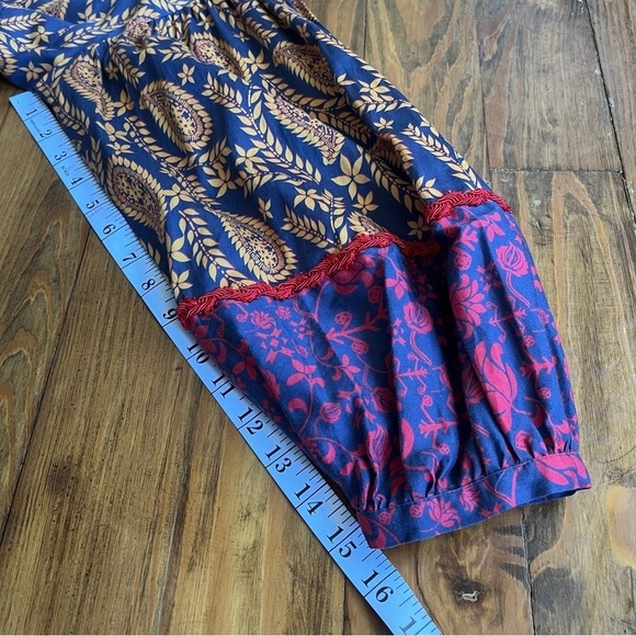 Anthropologie Sachin & Babi Boho Celestine Floral Oversized Tunic Dress XS - Picture 12 of 15